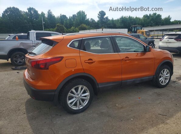 JN1BJ1CP2HW025708 2017 NISSAN ROGUE Orange Tył prawy