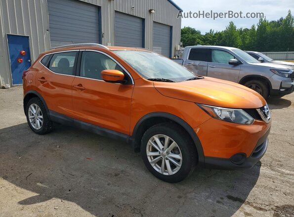 JN1BJ1CP2HW025708 2017 NISSAN ROGUE Orange Przód prawy