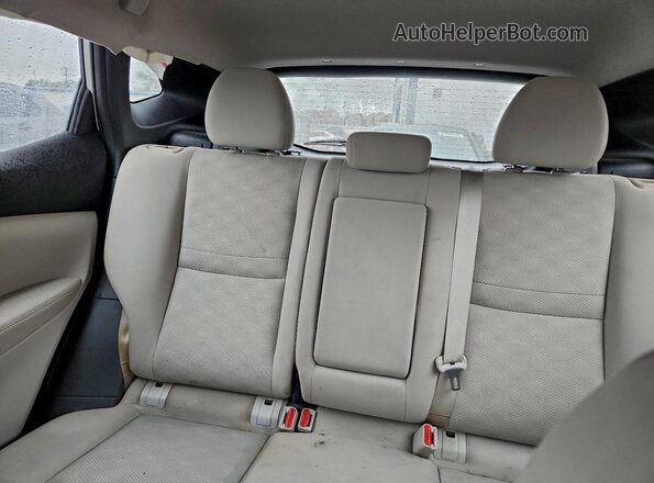 JN1BJ1CP2JW190017 2018 NISSAN ROGUE Silver Vista de los asientos traseros