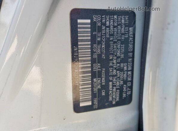 JN1BJ1CP2KW227147 2019 NISSAN ROGUE White VIN կոդի պիտակի տեսք