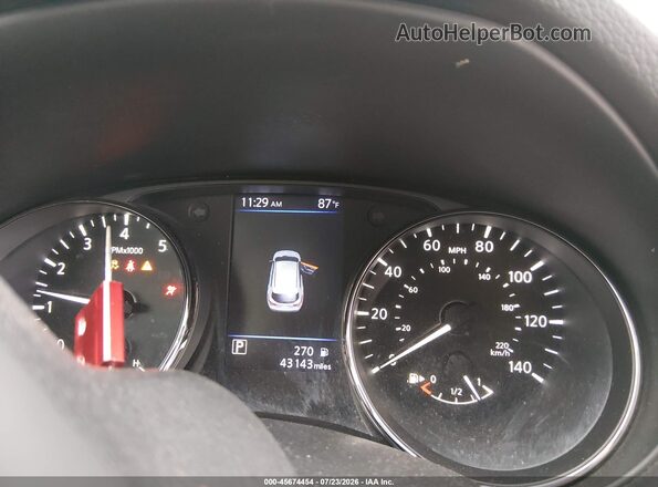 JN1BJ1CP2KW530428 2019 NISSAN ROGUE Черный Вид задних сидений