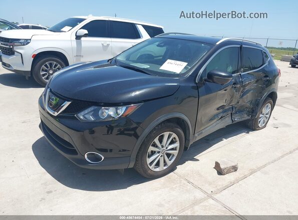 JN1BJ1CP2KW530428 2019 NISSAN ROGUE Черный Передняя левая четверть