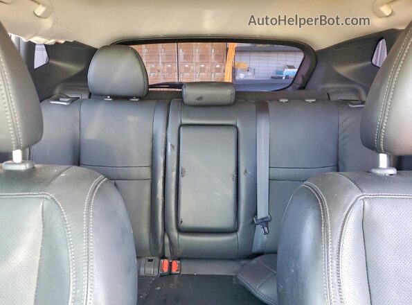 JN1BJ1CP4HW034720 2017 NISSAN ROGUE Silver უკანა სავარძლების ხედი