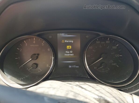 JN1BJ1CP4HW034720 2017 NISSAN ROGUE Silver ხელსაწყოთა პანელის ხედი
