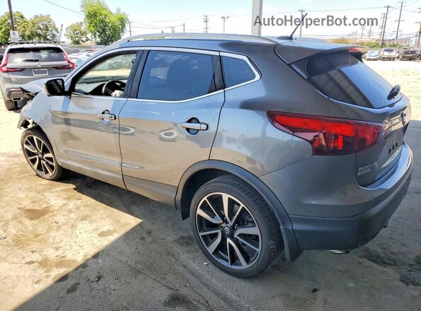 JN1BJ1CP4HW034720 2017 NISSAN ROGUE Silver უკანა მარცხენა