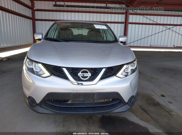 JN1BJ1CP4HW035382 2017 NISSAN ROGUE Silver Instrument cluster view