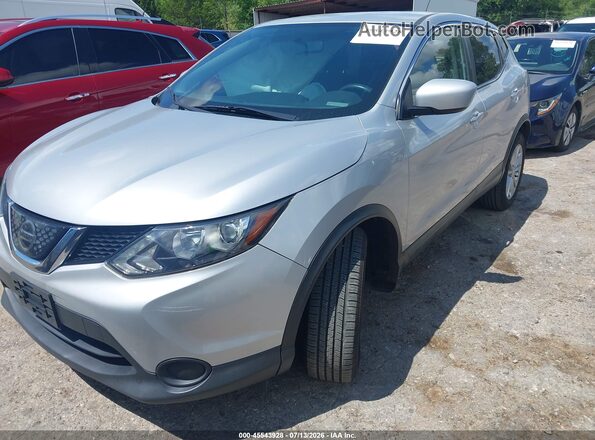 JN1BJ1CP4JW185028 2018 NISSAN ROGUE Silver წინა მარცხენა ხედი სამი მეოთხედიდან