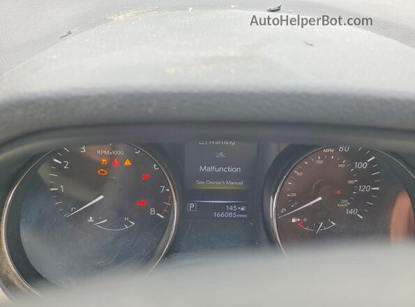 JN1BJ1CP4JW186776 2018 NISSAN ROGUE Белый Вид щитка приборов