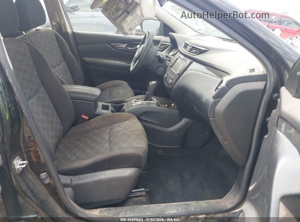 JN1BJ1CP4KW219616 2019 NISSAN ROGUE Black წინა სალონის ხედი