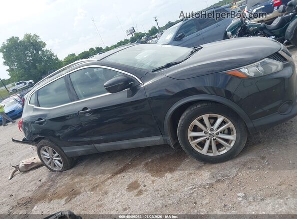 JN1BJ1CP4KW219616 2019 NISSAN ROGUE Black უკანა სალონის ხედი