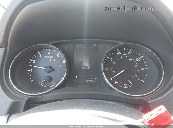 JN1BJ1CP4KW236965 2019 NISSAN ROGUE Black Vista de los asientos traseros