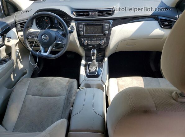 JN1BJ1CP4KW237971 2019 NISSAN ROGUE White Dashboard view