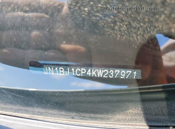 JN1BJ1CP4KW237971 2019 NISSAN ROGUE White 360 interior view