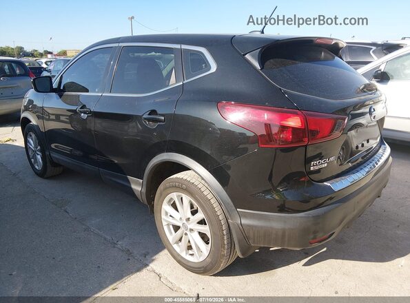 JN1BJ1CP6JW161538 2018 NISSAN ROGUE Черный Задняя левая четверть