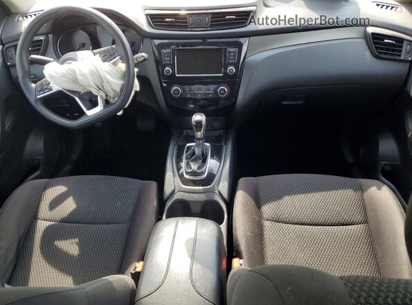 JN1BJ1CP6KW222324 2019 NISSAN ROGUE Blue Առջևի վահանակի տեսք