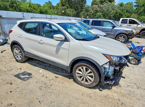 JN1BJ1CP6KW524809 2019 NISSAN ROGUE White Przód prawy