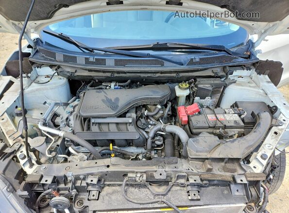JN1BJ1CP6KW524809 2019 NISSAN ROGUE White Widok komory silnika
