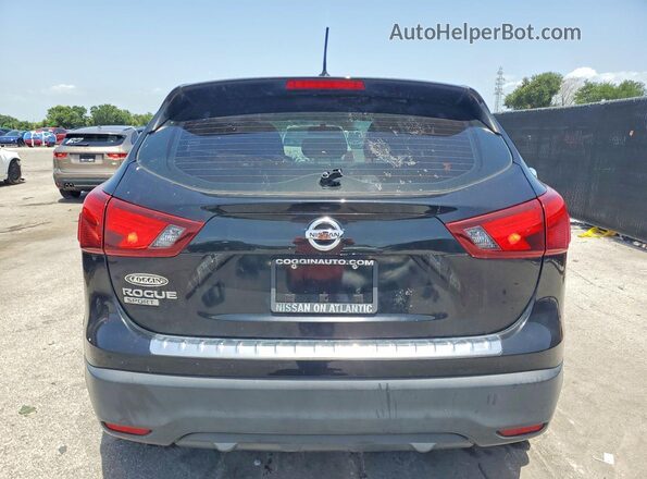 JN1BJ1CP7HW018575 2017 NISSAN ROGUE Black Вид ззаду