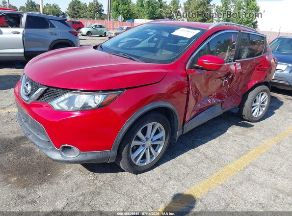 JN1BJ1CP7HW026658 2017 NISSAN ROGUE Красный Передняя левая четверть