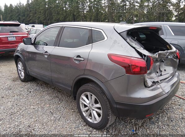 JN1BJ1CP7HW036459 2017 NISSAN ROGUE Серый Задняя левая четверть