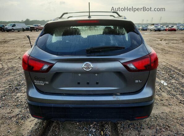 JN1BJ1CP7JW188652 2018 NISSAN ROGUE Gray Вид спереду