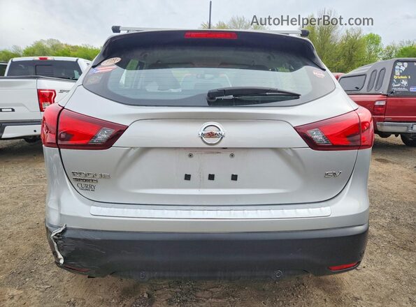 JN1BJ1CP7KW216063 2019 NISSAN ROGUE Silver უკანა ხედი