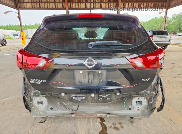 JN1BJ1CP7KW227614 2019 NISSAN ROGUE Black Rear view