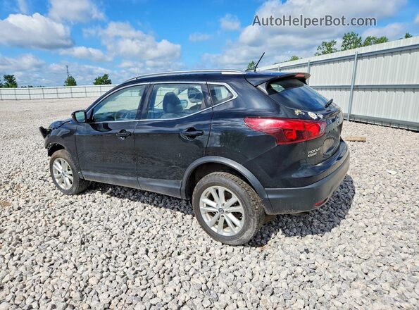 JN1BJ1CP7KW529596 2019 NISSAN ROGUE Black Հետևի ձախ