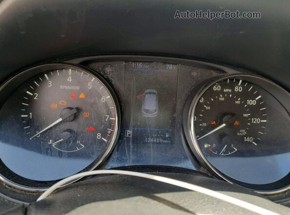 JN1BJ1CP7KW529596 2019 NISSAN ROGUE Black Սարքավորումների վահանակի տեսք