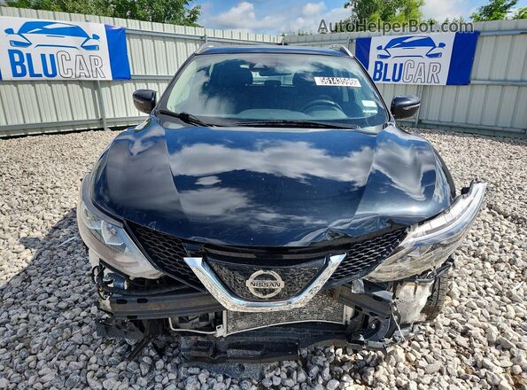 JN1BJ1CP7KW529596 2019 NISSAN ROGUE Black Դիմացի տեսք