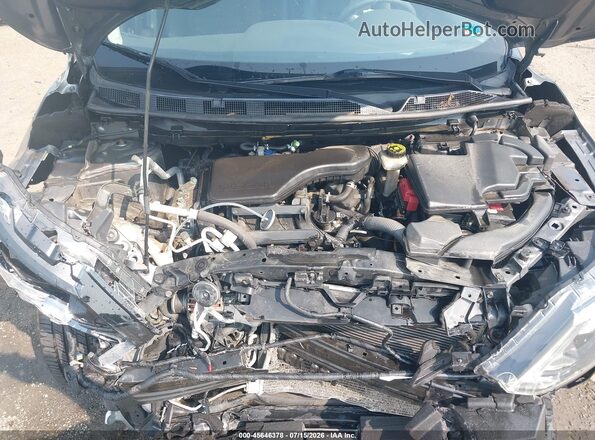 JN1BJ1CP8HW028046 2017 NISSAN ROGUE Серый Вид сзади