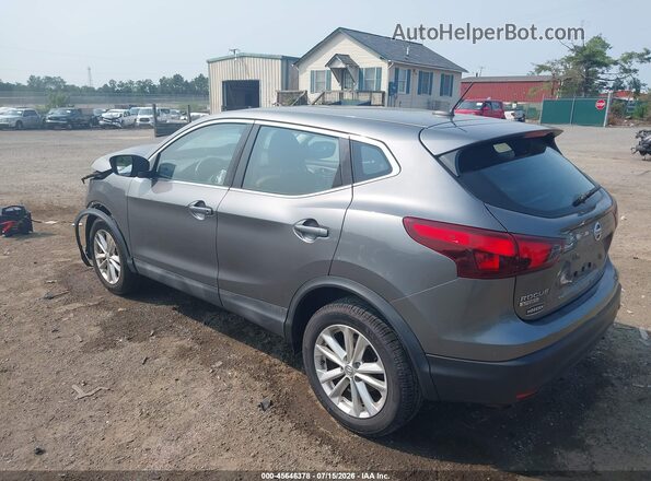 JN1BJ1CP8HW028046 2017 NISSAN ROGUE Серый Задняя левая четверть