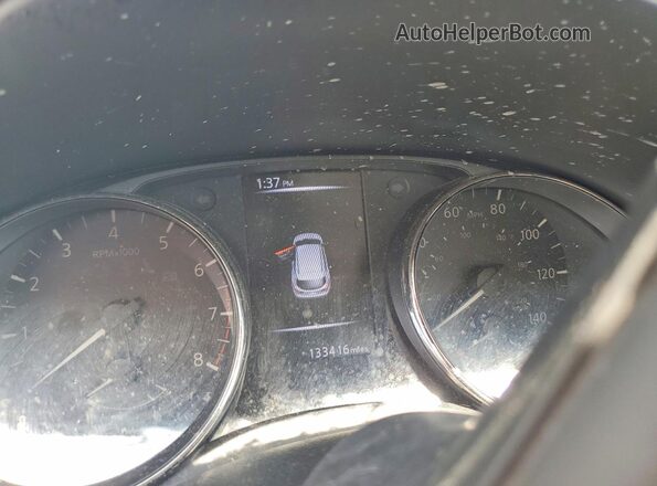 JN1BJ1CP8JW163484 2018 NISSAN ROGUE Gray Սարքավորումների վահանակի տեսք