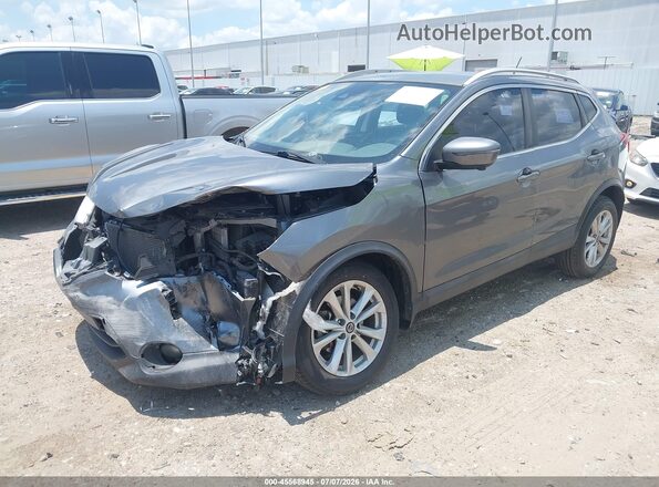 JN1BJ1CP8KW236791 2019 NISSAN ROGUE Gray Vista tres cuartos delantera izquierda