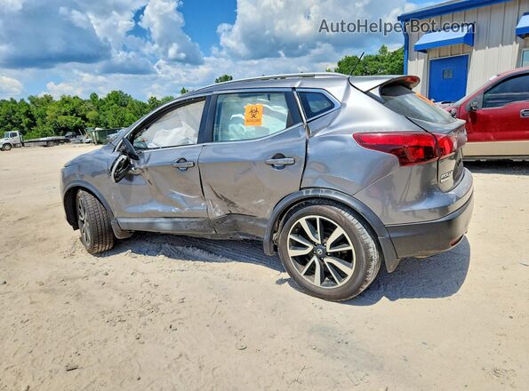 JN1BJ1CPXHW022541 2017 NISSAN ROGUE Gray Задня ліва чверть