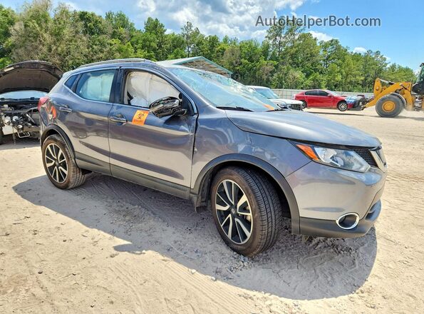 JN1BJ1CPXHW022541 2017 NISSAN ROGUE Gray Передня права чверть