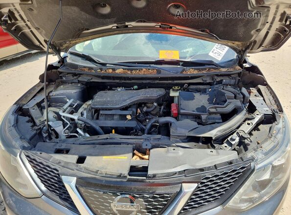 JN1BJ1CPXHW022541 2017 NISSAN ROGUE Gray Вид підкапотного простору
