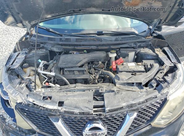 JN1BJ1CPXHW024161 2017 NISSAN ROGUE Black Rear interior view