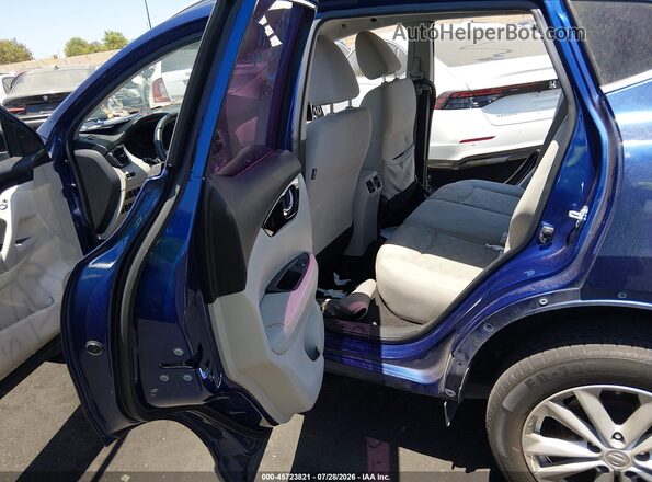 JN1BJ1CPXJW150333 2018 NISSAN ROGUE Blue VIN კოდის სტიკერის ხედი