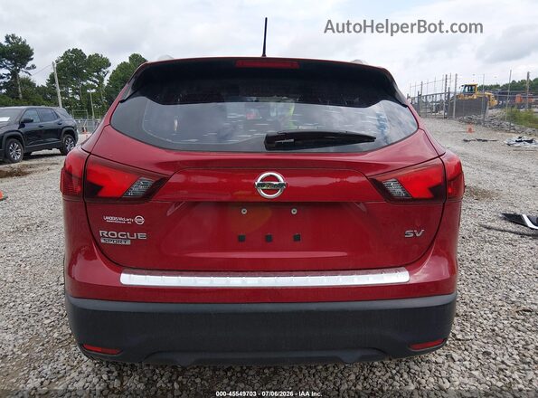 JN1BJ1CPXJW186376 2018 NISSAN ROGUE Red 