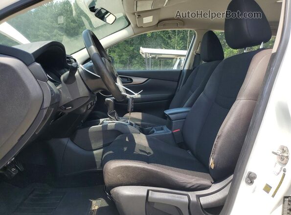 JN1BJ1CPXKW230121 2019 NISSAN ROGUE White Widok wnętrza z przodu