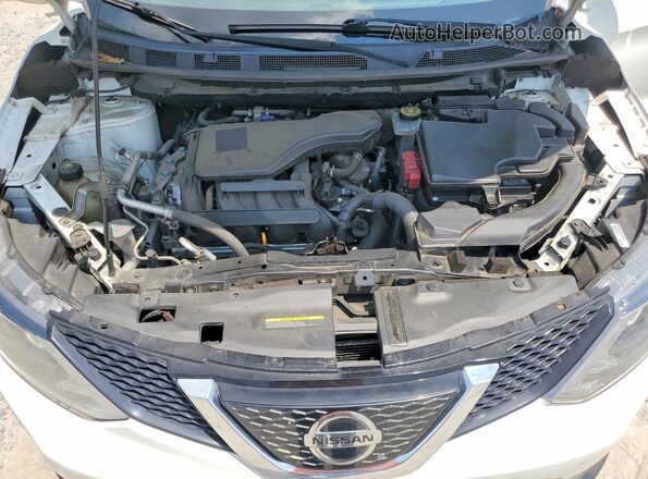 JN1BJ1CPXKW230121 2019 NISSAN ROGUE White Widok komory silnika