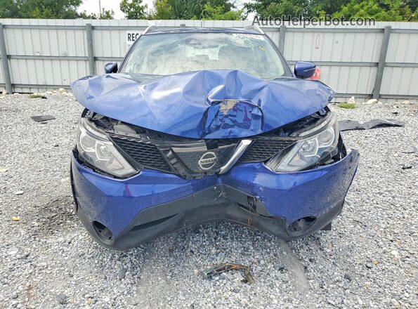 JN1BJ1CPXKW238767 2019 NISSAN ROGUE Синий Вид спереди