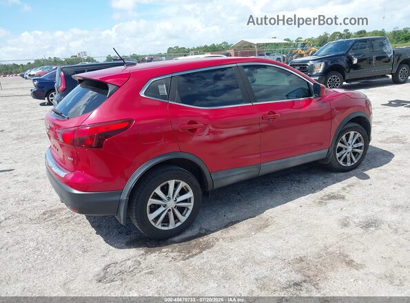 JN1BJ1CR2HW112090 2017 NISSAN ROGUE Red Задня права чверть