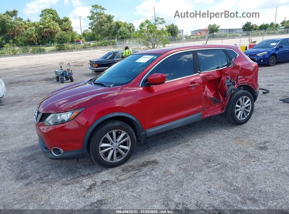 JN1BJ1CR2HW112090 2017 NISSAN ROGUE Red Передня ліва чверть