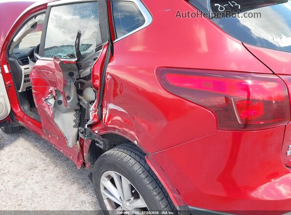 JN1BJ1CR2HW112090 2017 NISSAN ROGUE Red Вид спереду