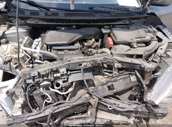 JN1BJ1CR3HW101471 2017 NISSAN ROGUE Серый Вид сзади