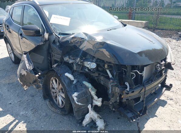 JN1BJ1CR7JW252769 2018 NISSAN ROGUE Black წინა ხედი