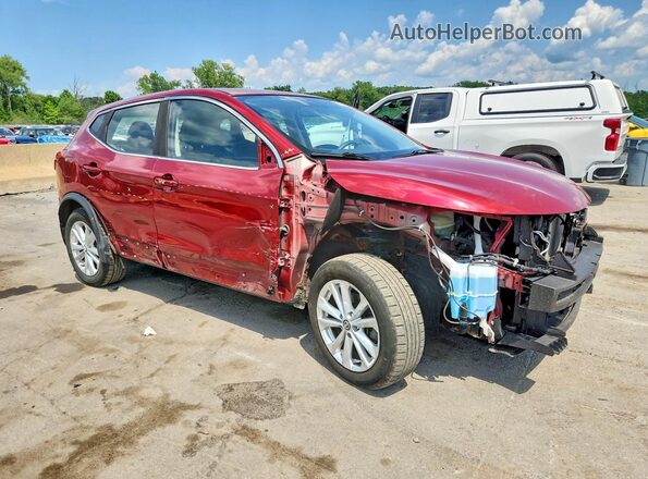 JN1BJ1CR8KW343003 2019 NISSAN ROGUE Red Przód prawy