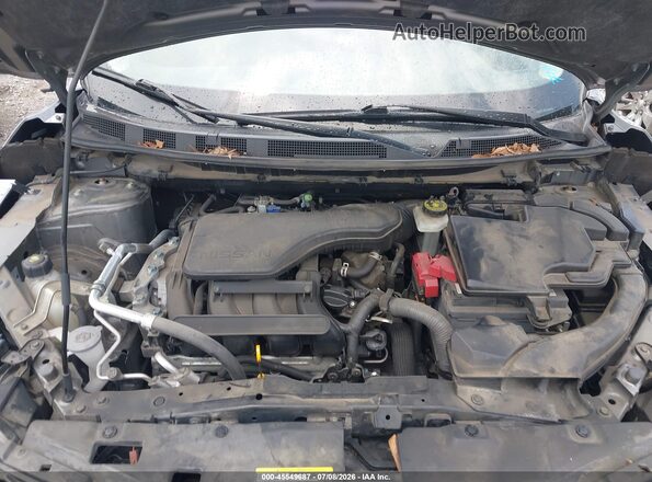 JN1BJ1CR9HW112569 2017 NISSAN ROGUE Gray Widok z tyłu